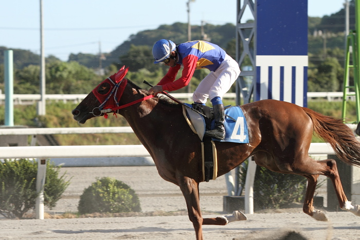 2010年9月25日（土） 高知競馬 2R 福山・高知連携 騎手交流第十六戦 C3-6_a0077663_16593382.jpg