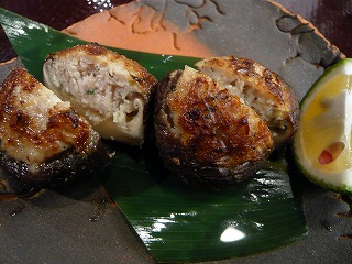 シイタケ肉詰め_f0157910_1355493.jpg