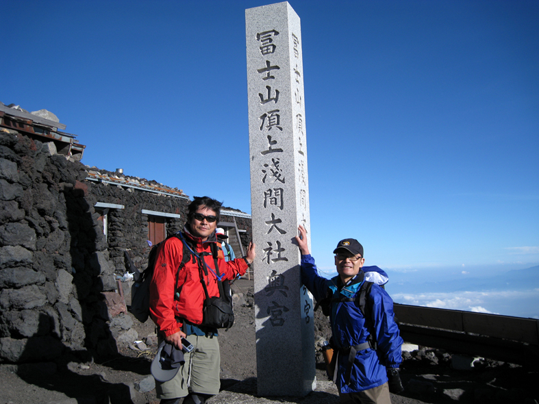 夏の思い出。「富士山」は、やっぱり日本一の山でした。_e0120614_16281321.jpg