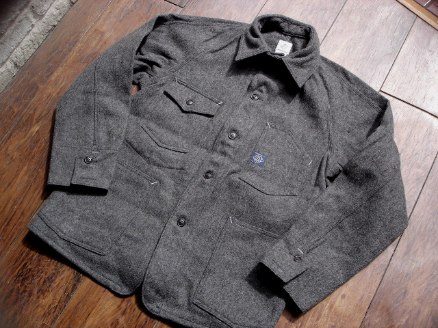 NEW : POST O'ALLS [ENGINEER'S JKT] WOOL MELTON !! : HOME TOWN 