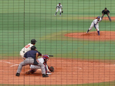 ９月２９日　東都大学野球２部　立正大対日本大_b0166128_13245380.jpg