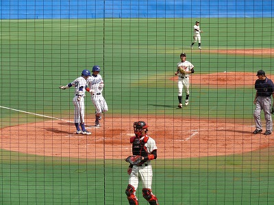 9月29日 東都大学野球2部 立正大対日本大_b0166128_1374363.jpg