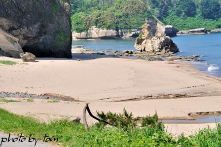 2010能登路を行く～「琴ヶ浜海岸」～突然現れたビーチ_b0155692_17133391.jpg