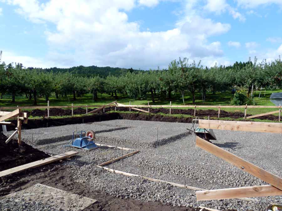 「雄物川町大沢の家」 基礎工事中!_f0150893_16372625.jpg