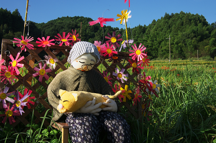 案山子ロード（明日香村・稲渕／その２）_f0155048_21574239.jpg