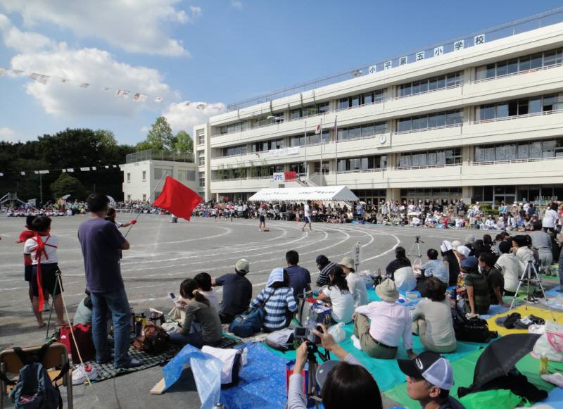 市立小学校10校で運動会_f0059673_23394784.jpg