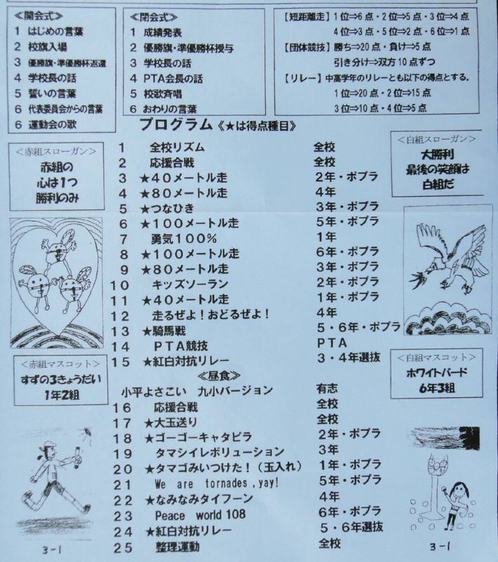 市立小学校10校で運動会_f0059673_2342834.jpg