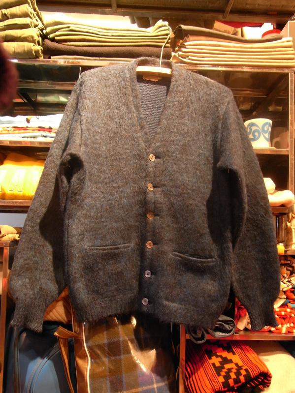 60\'s THE BAGGY SHAG MOHAIR CARDIGAN--RECOMMEND--_c0176867_19561921.jpg