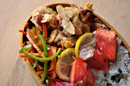 唐揚げ 変わり衣のお弁当_b0171098_750221.jpg