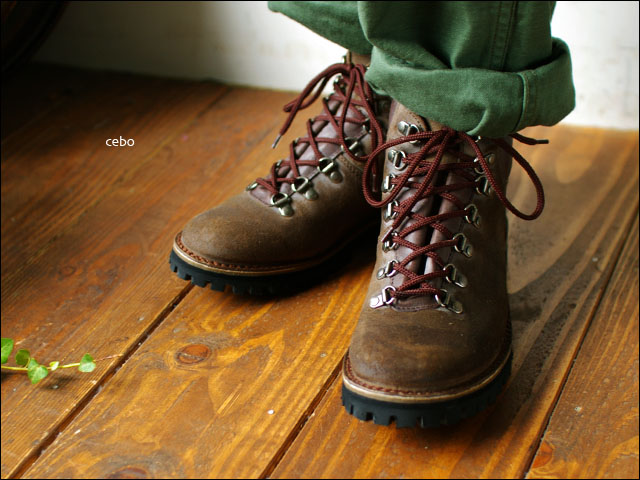  CEBO[セボ] CLIMBING BOOTS OILED SUEDE [クライミングブーツ オイルドスウェード] マウンテンブーツ _f0051306_19331676.jpg