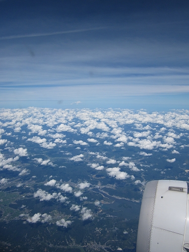 2010.08 韓国旅行記 往路の飛行機と機内食_a0133679_2329980.jpg