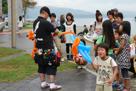 水辺の芸術祭　神様からのサプライズ_f0207712_10411893.jpg