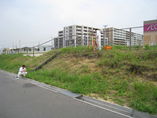 ｢平子山の家｣測量_b0179213_16124532.jpg