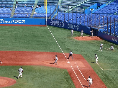 10月2日 東京六大学野球 法大対慶大_b0166128_6522136.jpg