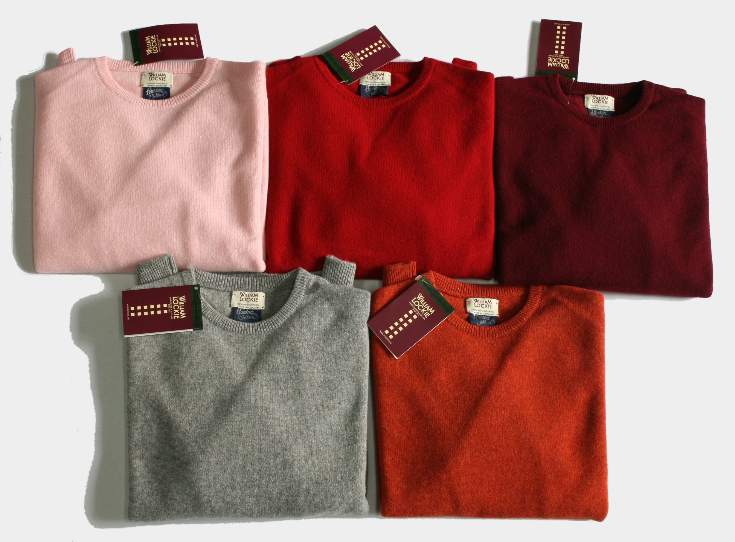 100% Pure Lambswool. WILLIAM LOCKIE Crew-Neck. _e0194451_150957.jpg