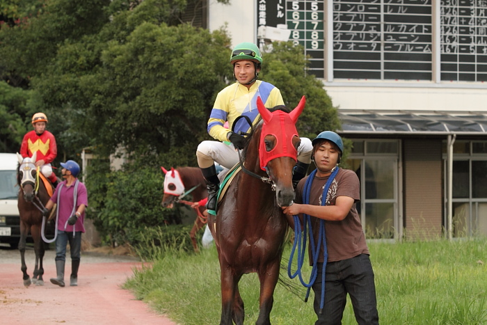 2010年10月2日（土） 高知競馬 5R 中四国連携競馬 鞆の浦シリーズ　第一戦C その1_a0077663_2015095.jpg