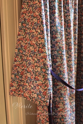 リバティ ギャザーワンピース アリス ヴィクトリア Verite