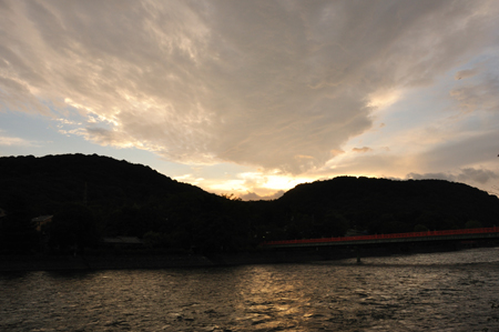 早朝散歩 宇治川-中秋のころ_e0164563_1117283.jpg