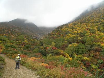 見とれてしまいました~安達太良山の紅葉_a0096989_21374843.jpg