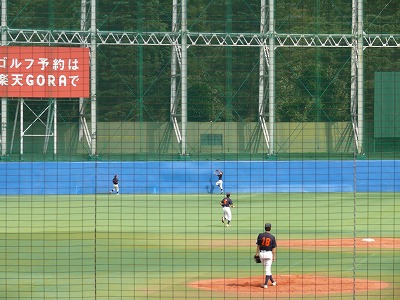 １０月５日　東都大学野球２部　拓殖大対東農大　_b0166128_1155211.jpg