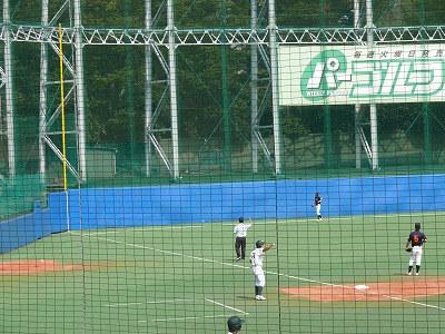 10月6日 東都大学野球2部 東農大対拓殖大_b0166128_1583472.jpg
