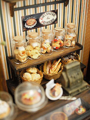 miniature*パン屋さん完成_e0172847_1446125.jpg