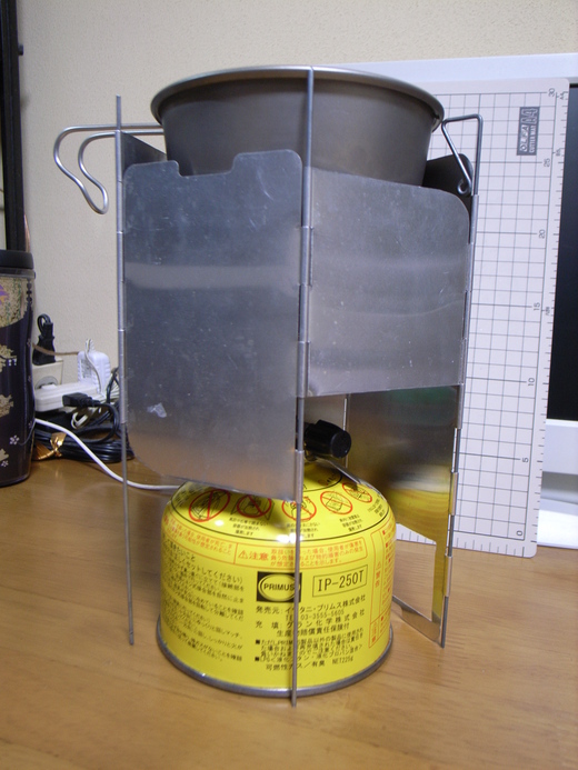【美品】Primus-P153+チタン風防+ガス缶5本セット 4901140313158_2022052401210339