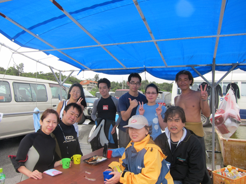 10月9日賑やか連休でダイビング♪_c0070933_214710100.jpg