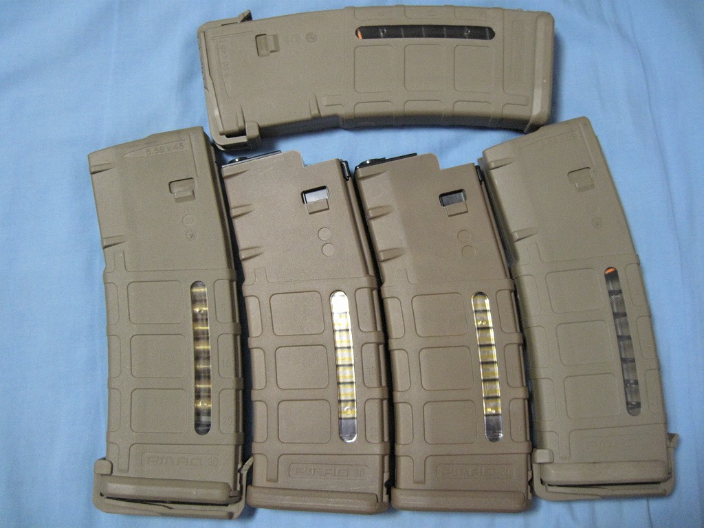 新品香港マニア製次世代用PMAGカバーFDE 5本セット