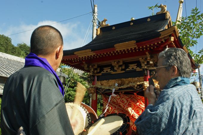 熊野の旅　今日は暑いぞ！　木本神社秋の大祭_d0045383_9212919.jpg