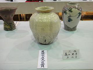 第25回「県風展」初日_b0092684_10442825.jpg