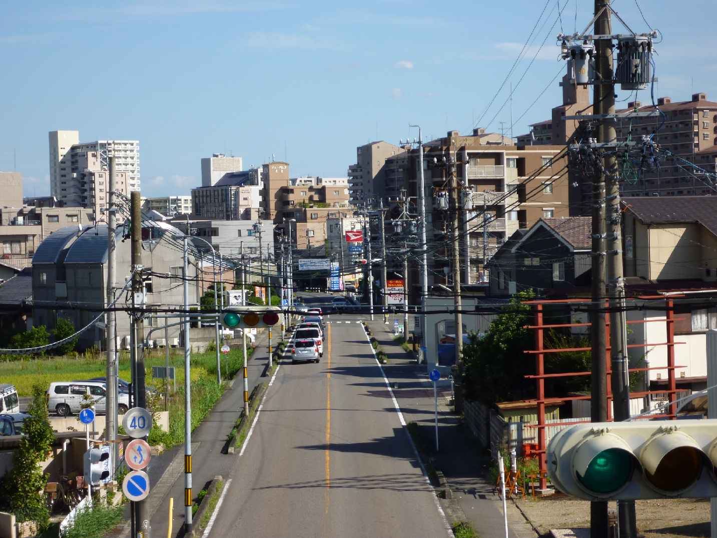 江南方面から（名古屋江南線）お車で_d0156706_16483649.jpg