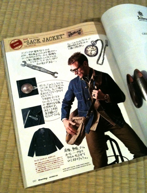 WALK ON The Sack Jacket Of 4Pocket!!!_c0144020_12563917.jpg