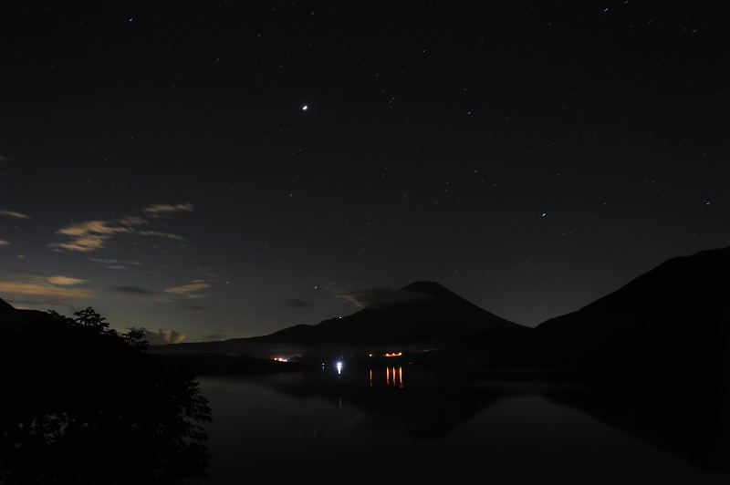 １０月１０日夕～夜の富士山_e0138546_22574342.jpg