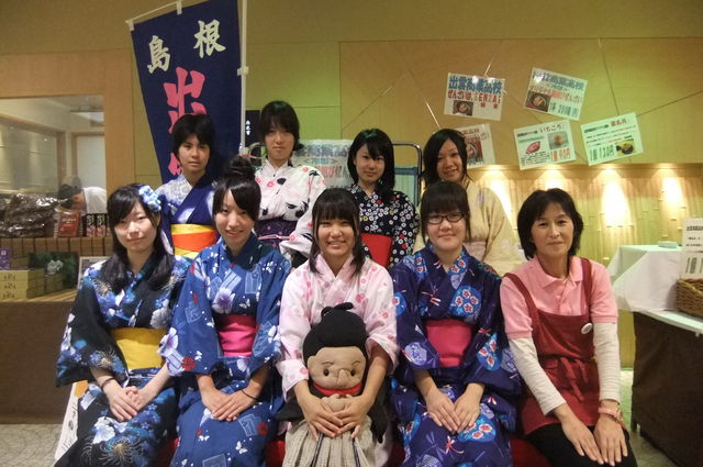 一畑百貨店 新 出雲うまいもの大会 無事終了 島根県立出雲商業高校経済調査部