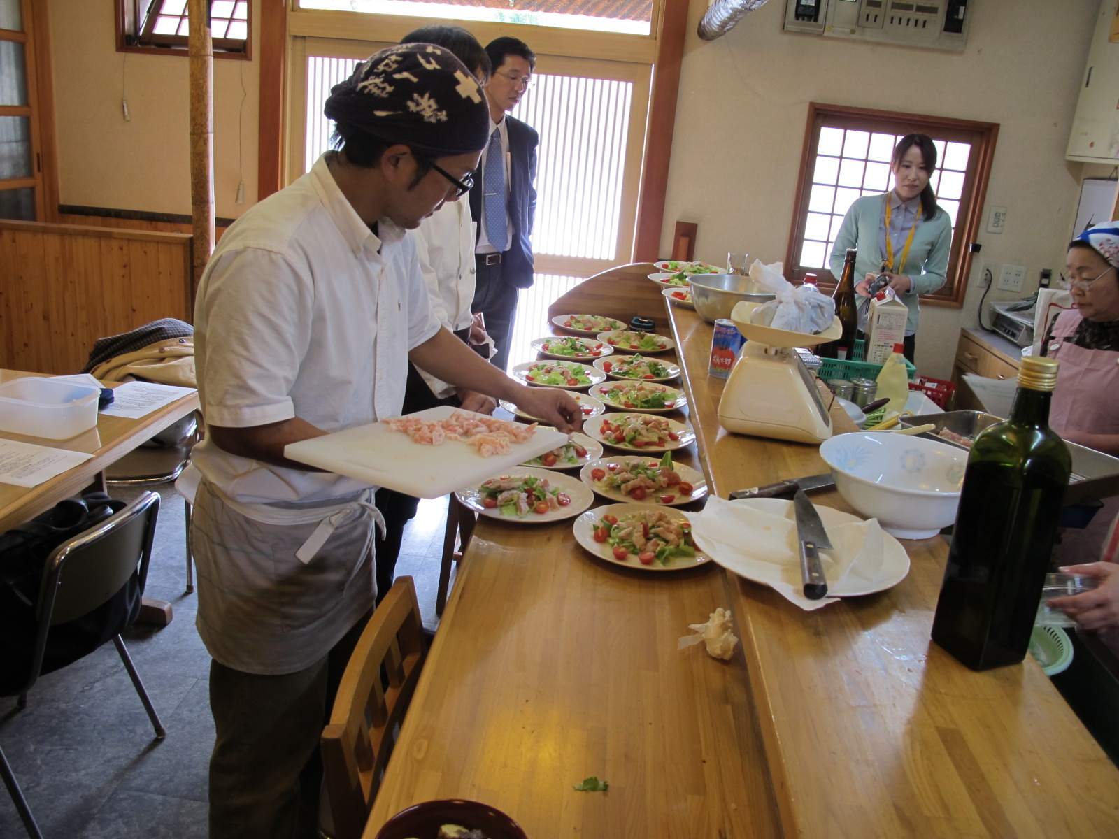 農家レストラン料理講習会_b0152504_19595116.jpg
