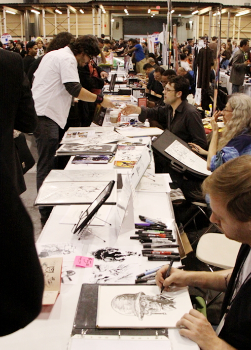 NY Comic Con参加漫画家さんの作風から感じるアメリカの多様性_b0007805_6134389.jpg