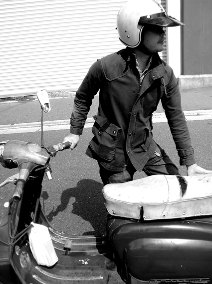 青木 裕 & Lambretta TV175-2（2010 1002）_f0203027_8421851.jpg