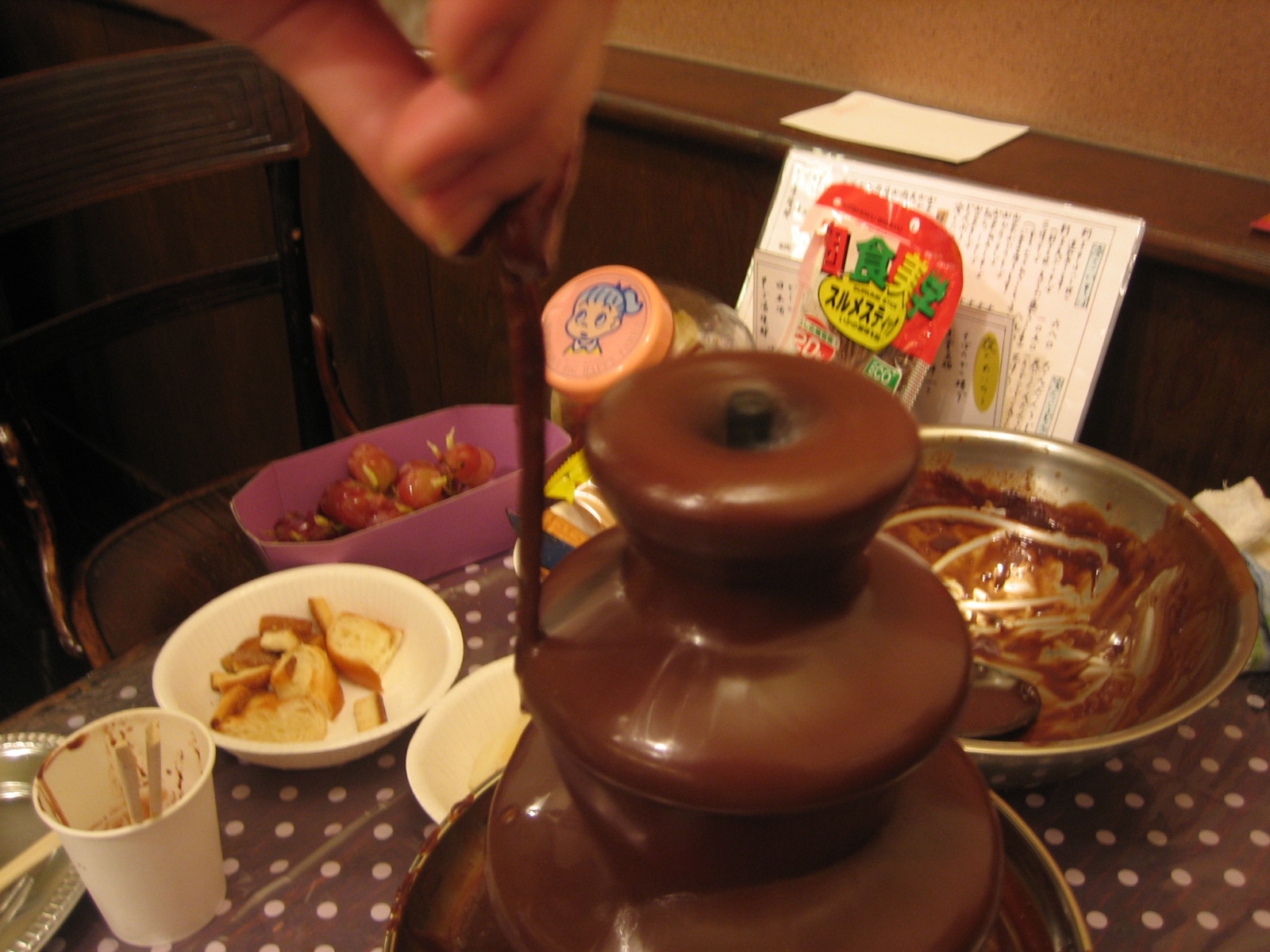 チョコレート ファウンテン_b0197533_142181.jpg