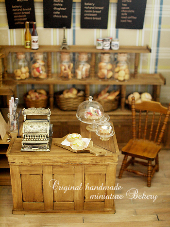 Miniature パン屋 Part2 Natural色の生活 Handmade家具