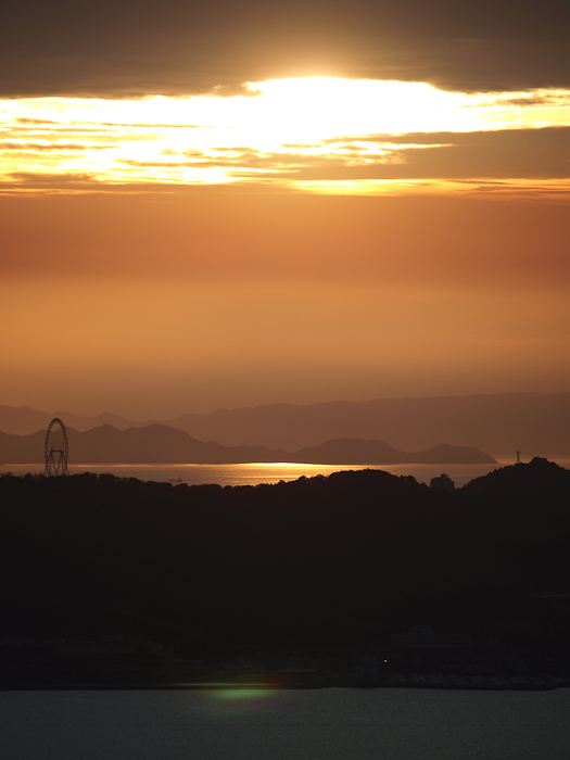 10月11日　夕景　王子ヶ岳_c0021726_2218359.jpg