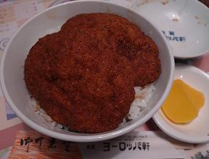 味のお城 敦賀ヨーロッパ軒にてパリ丼 Kimcafeのｂ級グルメ旅