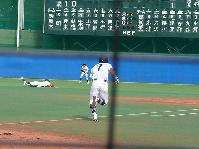 10月12日 東都大学野球2部 駒澤大対東農大_b0166128_23533792.jpg