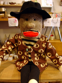 HAUS made \"ばんば先生 sockmonkey\"_d0029958_19222717.jpg