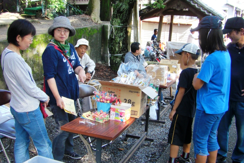 金谷ふれあい秋祭り　２日目その②　ゲームラリー・不用品バザー_a0103948_23333411.jpg