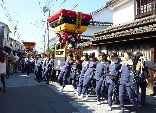 倉敷の秋祭り　阿知神社の祭礼_b0029182_22121985.jpg