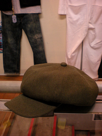 TROPHY CLOTHING【WOOL CASQUETTE】¥8,000（¥8,400）_a0109830_1874162.jpg