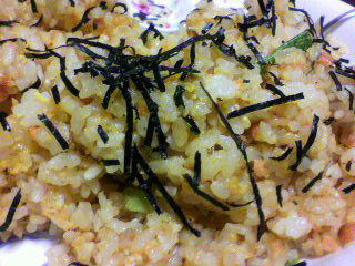 残り物チャーハンと酢豚_d0004447_14241215.jpg