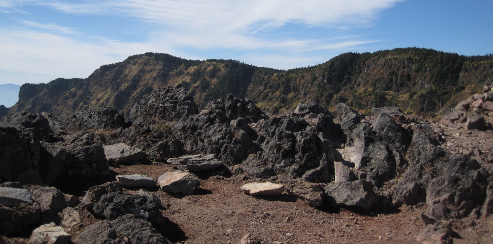 今月の草津 浅間山 外輪山のｊバンドに挑戦しました ヒデさんの山遊び