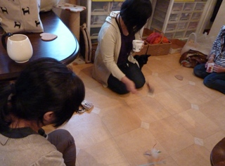 第3回第4回ゆきねこ教室 会場設営。_a0143140_1944818.jpg